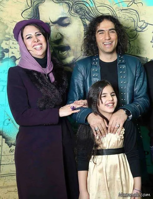 همسر و دختر رضا یزدانی