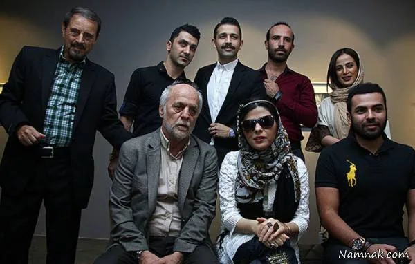 محسن افشانی در نمایشگاه نقاشی مریم حیدرزاده