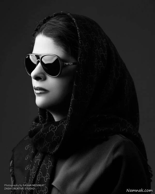 عکس سیاه و سفید مریم حیدرزاده