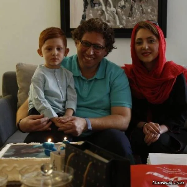 زوج هنرمند و پسرشان
