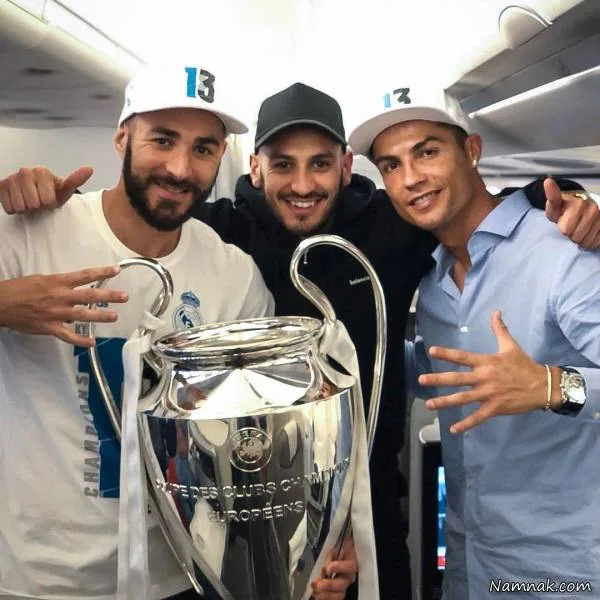 کریم بنزما و رونالدو