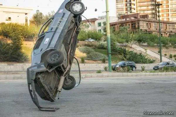 واژگونی ماشین
