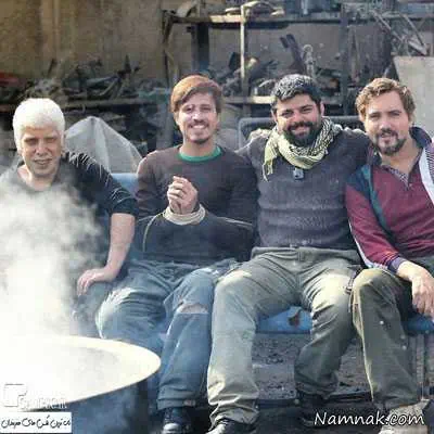 پشت صحنه سریال آقا و خانم سنگی