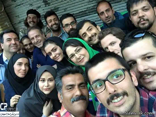 پشت صحنه آقا و خانم سنگی