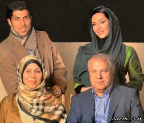 علی پروین در کنار خانواده