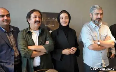 مینا ساداتی و مجید مجیدی و مهدی پاکدل