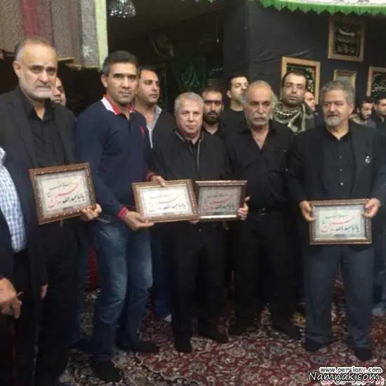 چهره ها در هیئت علی پروین 