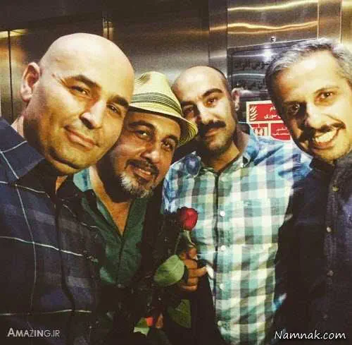 علیرضا مسعودی ، رضا عطاران ، جواد رضویان و محسن تنابنده 