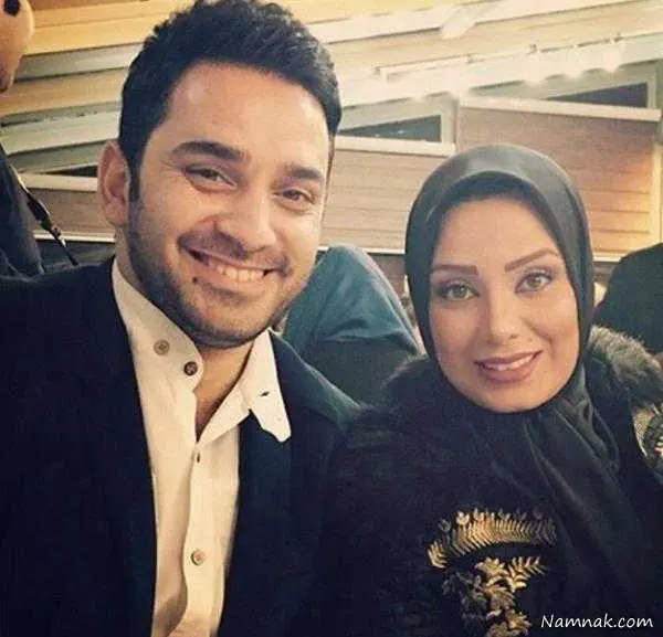 صبا راد و همسرش