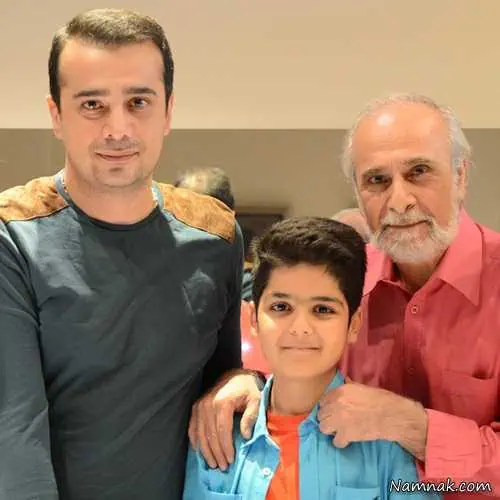 سعید امیرسلیمانی و پسر و نوه اش