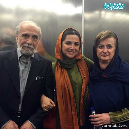 سعید امیرسلیمانی و همسر و دخترش