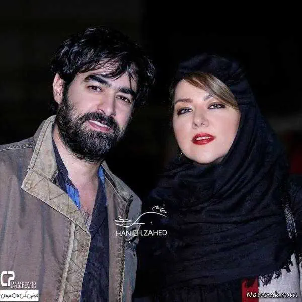 شهاب حسینی و همسرش
