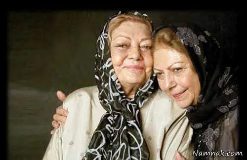 حمیده خیرآبادی و دخترش
