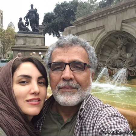 مرجان شیرمحمدی و همسرش