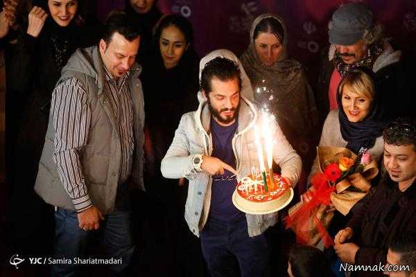 جشن تولد عباس غزالی در کاخ جشنواره