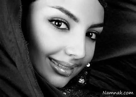 عکس سیاه و سفید مهسا کامیابی 