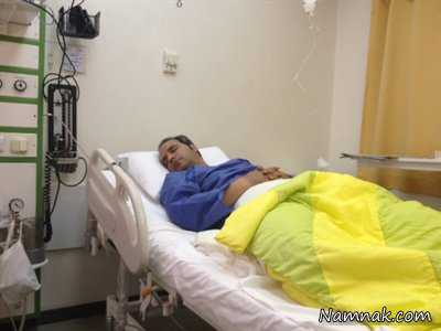 شهرام شکوهی در بیمارستان