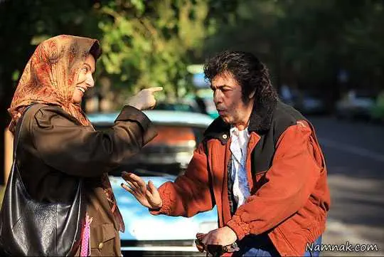 رضا عطاران و مهناز افشار 