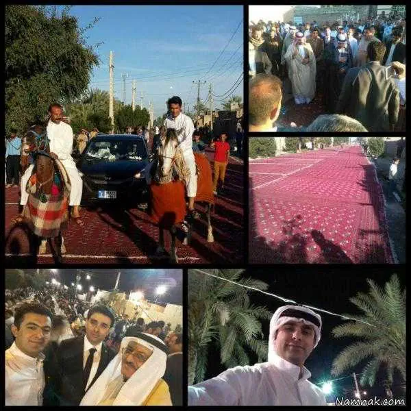 مراسم ازدواج آخرین فرزند شیخ محمد الغضبان