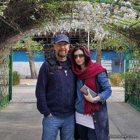  محمد بحرانی و همسرش