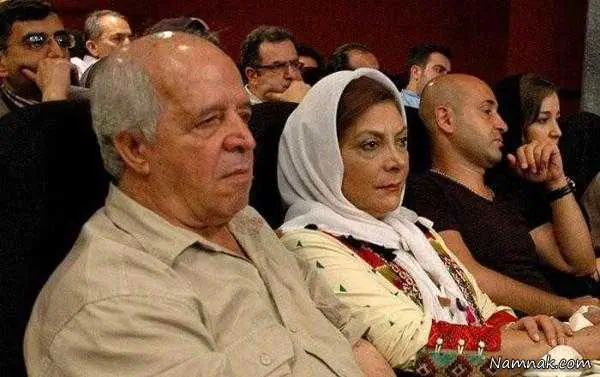 مهوش وقاری و همسرش