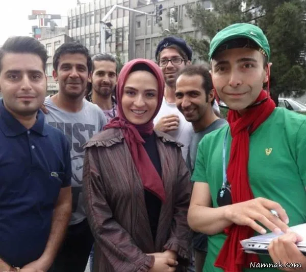 گلاره عباسی و عوامل سریال برادر