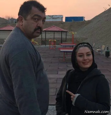 عکس احمد ایراندوست و سحر قریشی