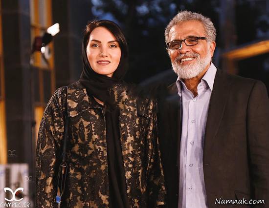 مرجان شیرمحمدی و همسرش بهروز افخمی 