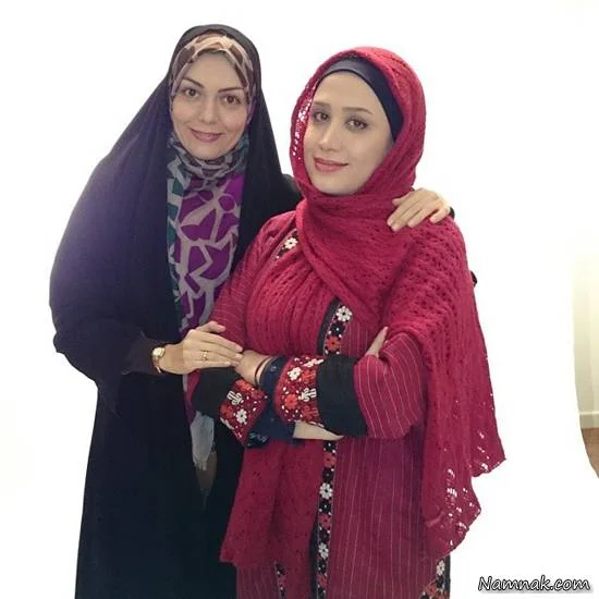 آزاده نامداری و دوست قدیمی اش