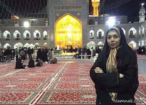 آزاده نامداری در مشهد