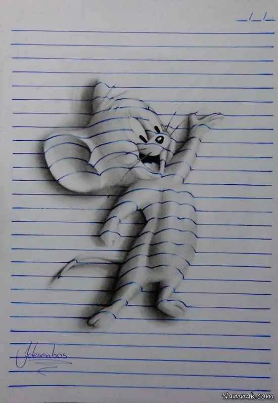 نقاشی های سه بعدی هنرمند برزیلی