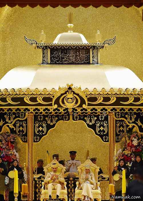 عروسی پسر سلطان برونئی