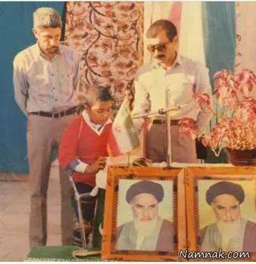 رضا صادقی در کودکی