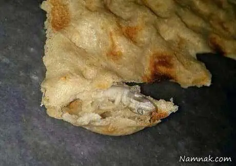 مارمولک در نان