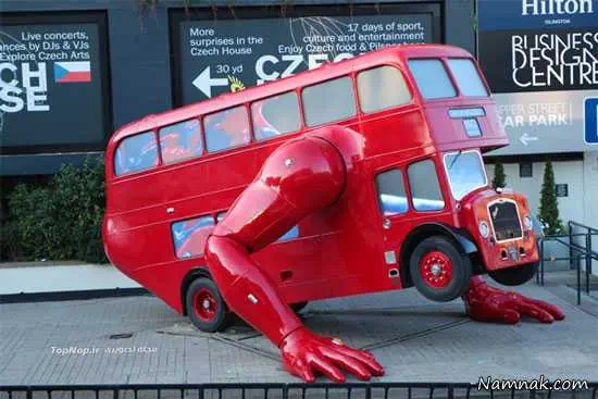 عجیب ترین اتوبوس