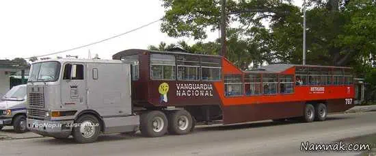 عجیب ترین اتوبوس