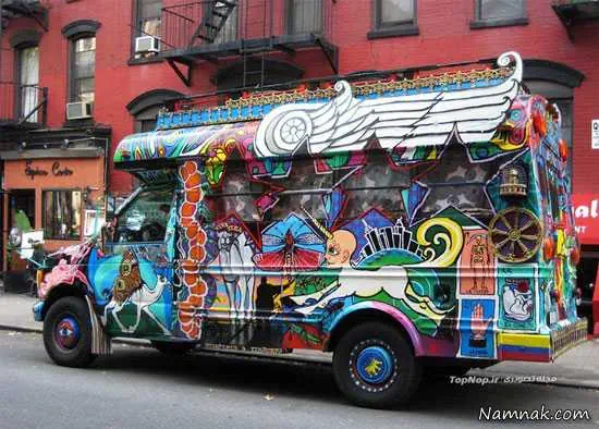 عجیب ترین اتوبوس