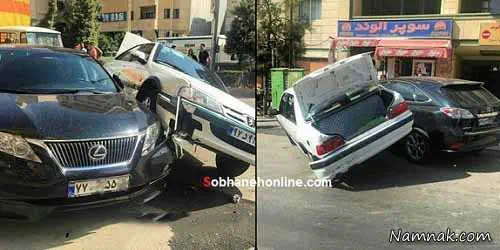 تصادف لکسوس