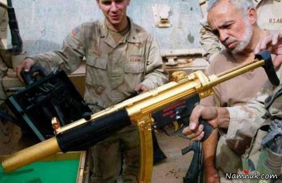 کلکسیون اسلحه صدام