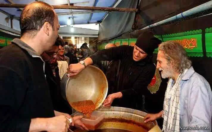 علی کریمی پای دیگ نذری