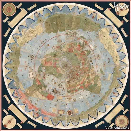نقشه قدیمی جهان