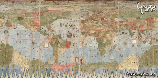 نقشه قدیمی جهان