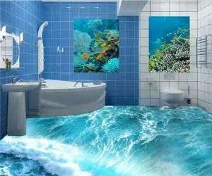 مدل کفپوشهای سه بعدی