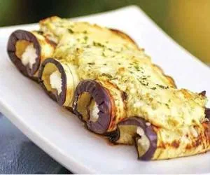 طرز تهیه رولت بادمجان