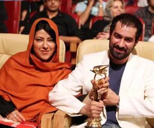 شهاب حسینی و همسرش