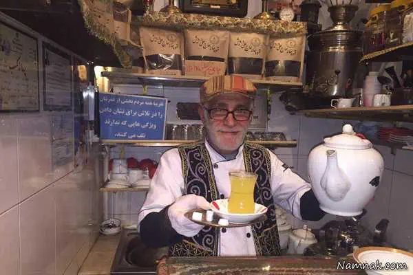 کوچکترین قهوه خانه ایران