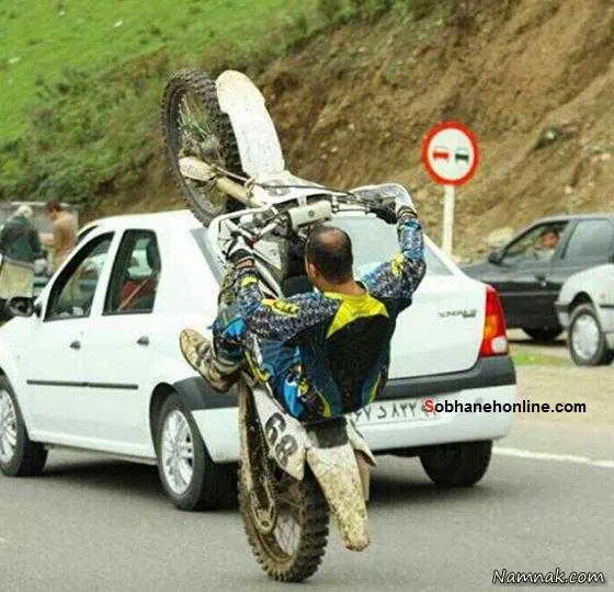 عکس خفن عکس تک چرخ موتور