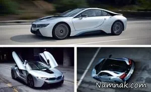 تصادف bmw i8