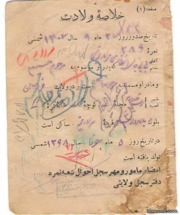 شناسنامه