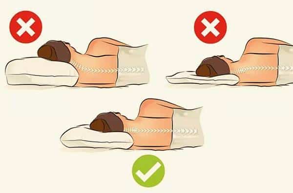 بالش برای خوابیدن به پهلو خوابیدن به پهلو